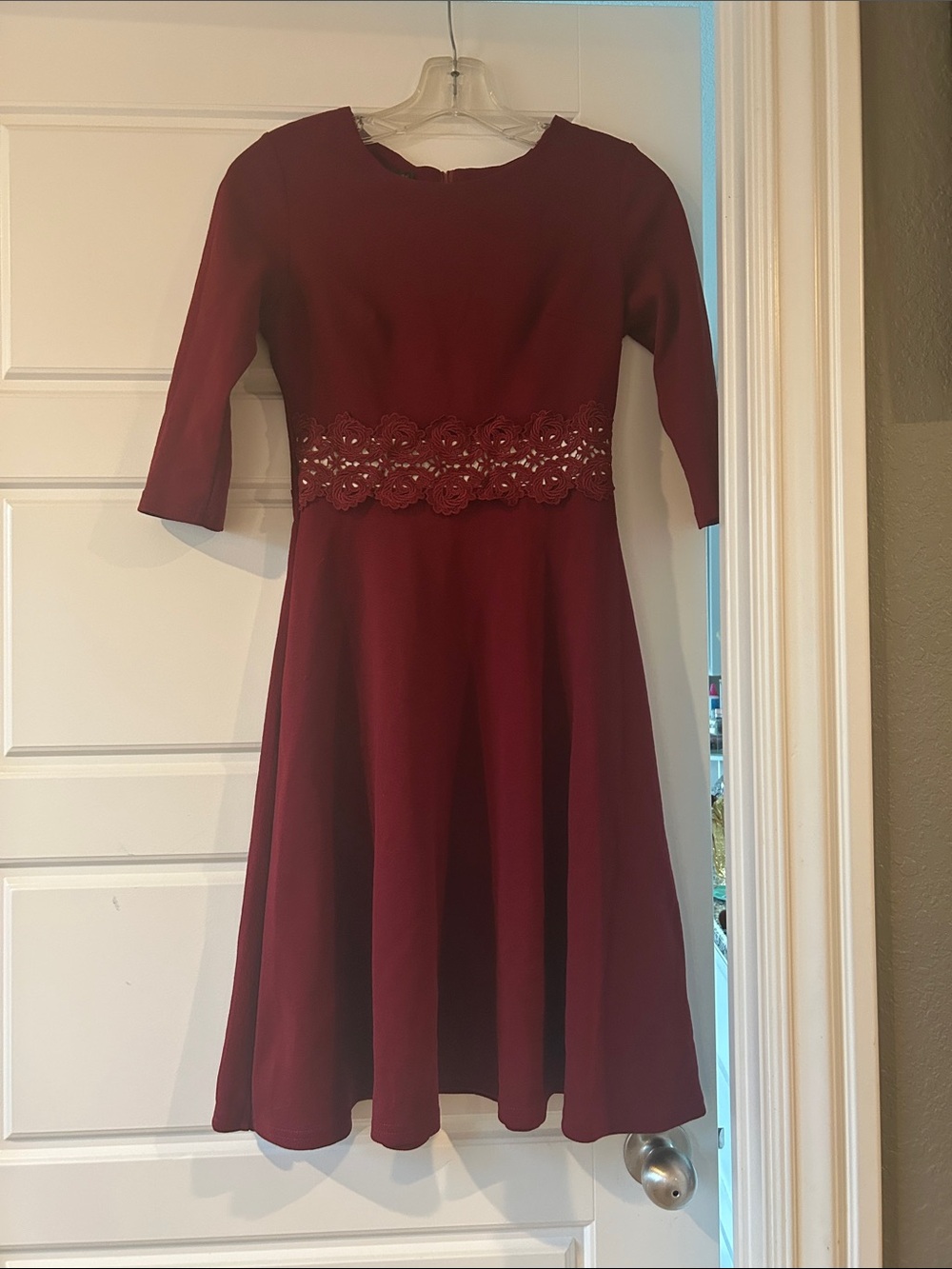 Maroon Dress